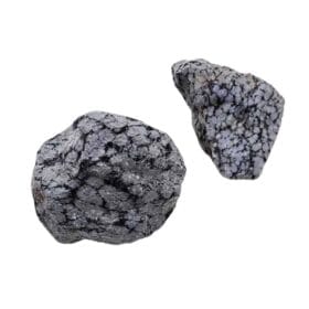 Piatra din Obsidian Fulg de Nea, forma freeform bruta.