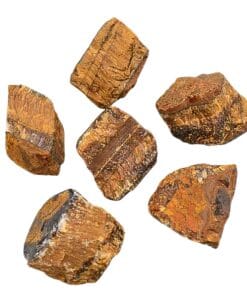 Piatra din Ochi de Tigru, forma freeform bruta.