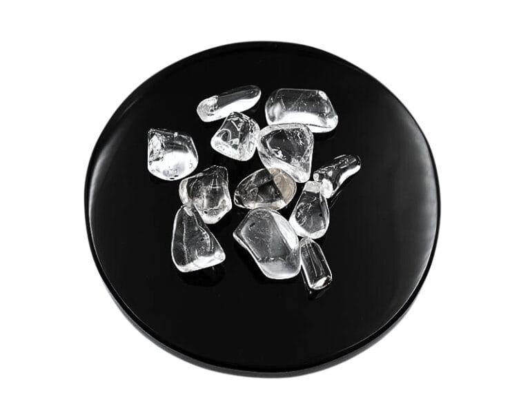 Piatra Rulata (slefuita) din Cuart (cristal de stanca)